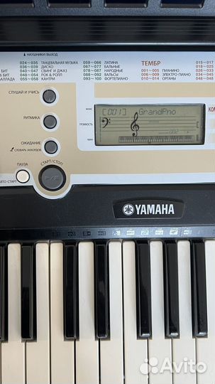Синтезатор yamaha psr r200