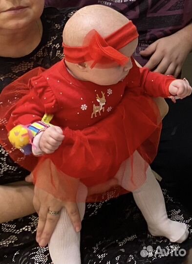 Платье для девочки 62,68 для двойни