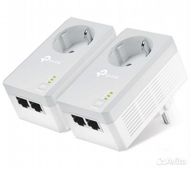 Комплект сетевых адаптеров Powerline TP-Link TL-PA