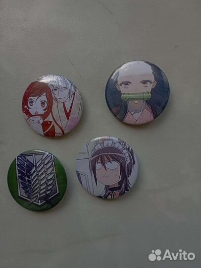 Аниме значки