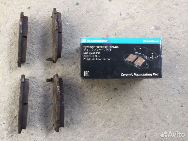 Колодки передние subaru legacy