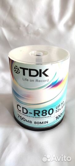 Cd диски TDK