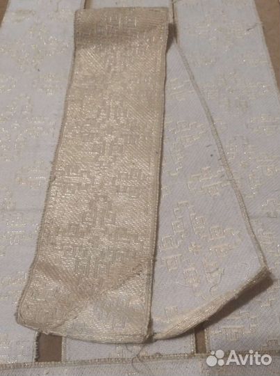 Старинные галуны, серебряная нить