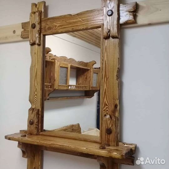 Зеркало под старину для дачи