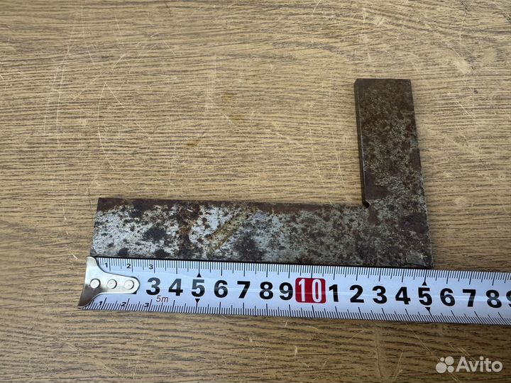 Угольник слесарный чиз средний СССР
