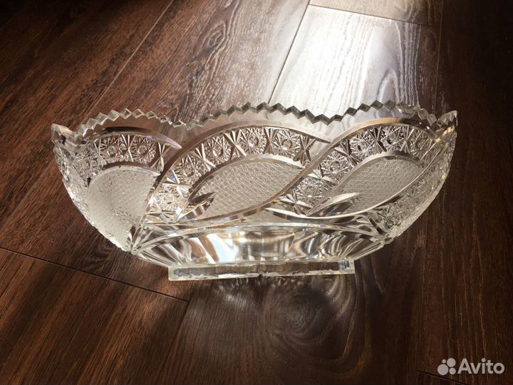 Цена 27 Богемский Хрустальная ваза чаша салатник