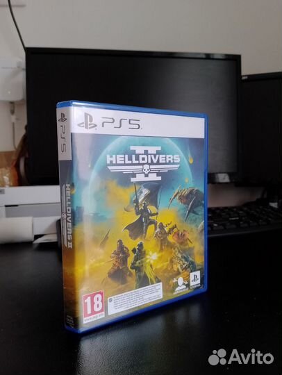 Helldivers 2 ps5 диск