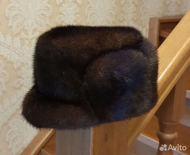 Шапка мужская норковая новая