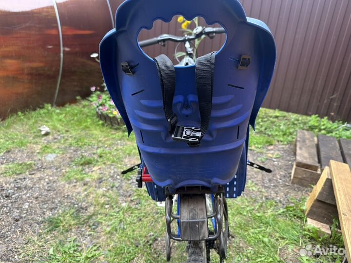 Горный велосипед stels830 с детским креслом