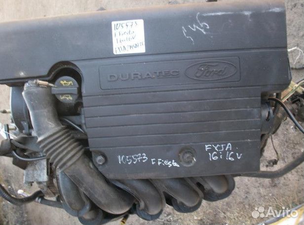 Двигатель Ford Fiesta 5 fyja 1.6 бензин 2004