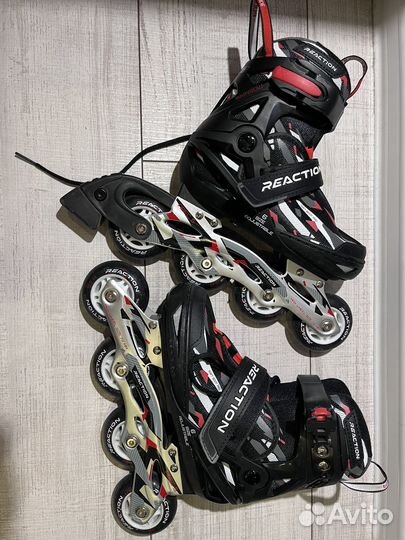 Ролики детские раздвижные 31-36 Reaction