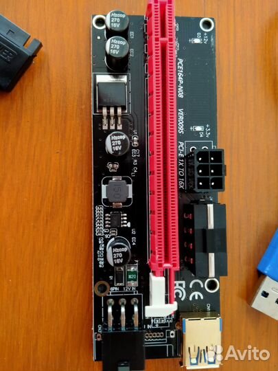 Райзер 009s универсальный 3 разъема PCE164P-N08