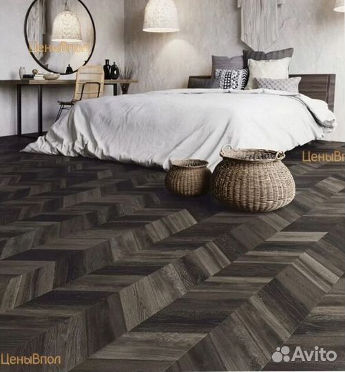 Spc ламинат елочкой