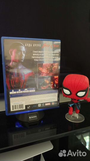 Человек Паук Майлз Моралес на Ps4 в идеальном сост