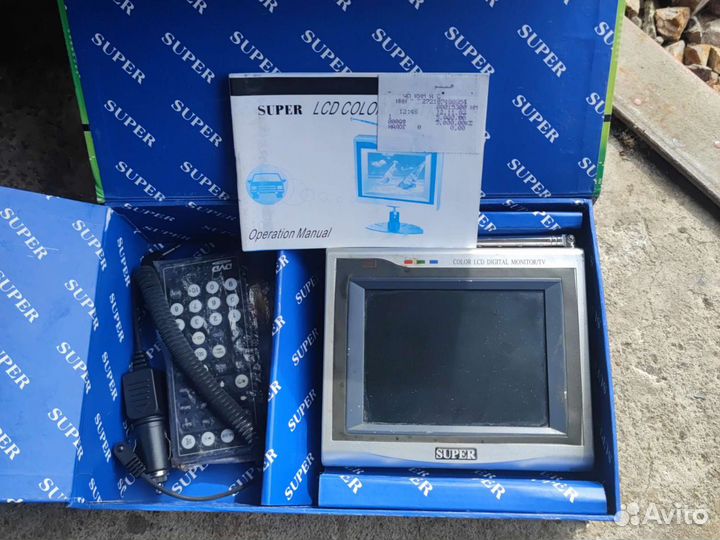 Авто LCD телевизор Super SP-580