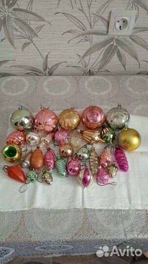 Елочные игрушки СССР