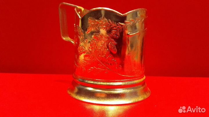 Подстаканник бык СССР