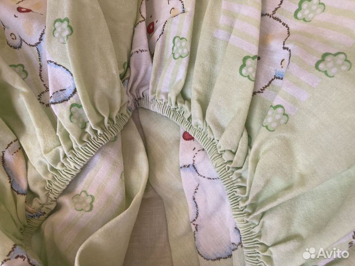 Детские простыни на резинке