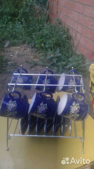 Посуда кобальт