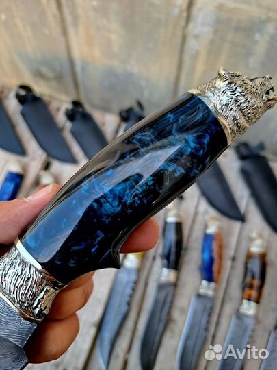 Ножи из дамасской стали