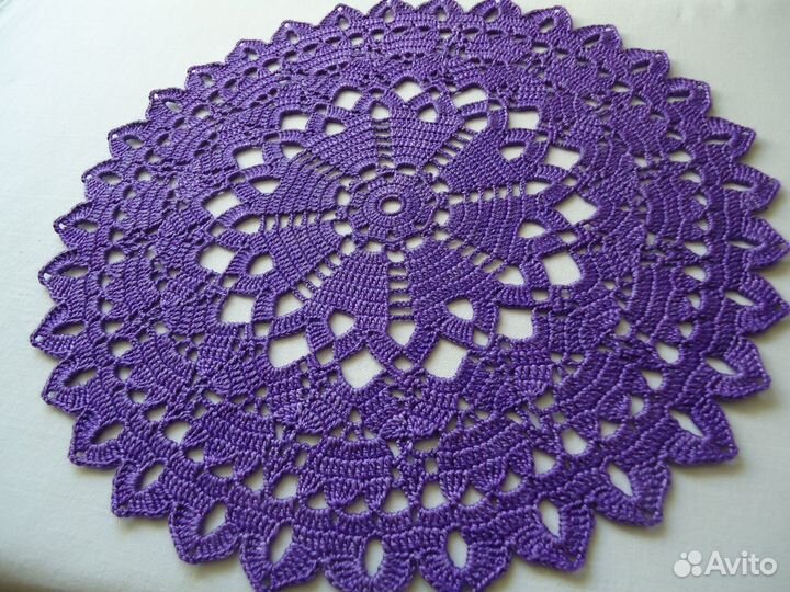 Салфетка связанная крючком