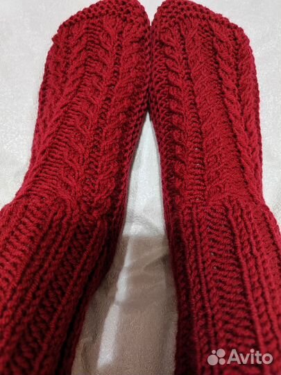 Носки женские вязаные ручной работы(39-40)