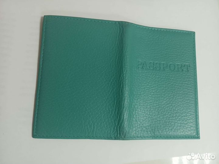 Обложка на паспорт натуральная кожа