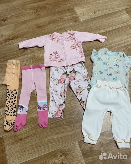 Детские вещи пакетом с 2 месяцев до 1 года