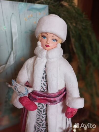 Снегурочка из ваты