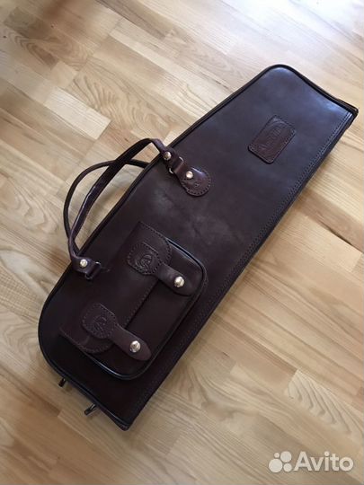 Новый чехол для ружья кожаный