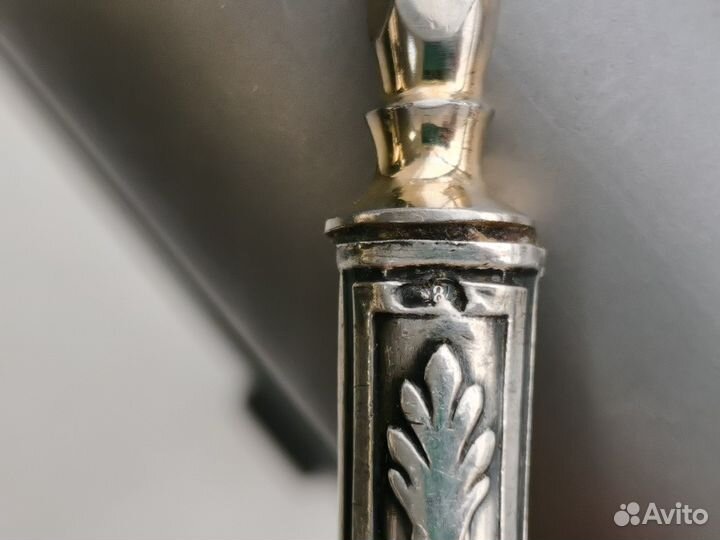 Столовые приборы для рыбы серебро 84 проба