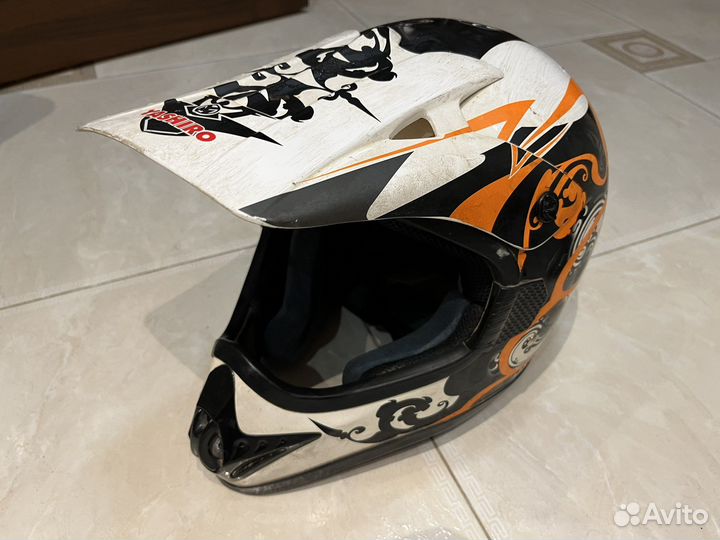 Мотоциклетный шлем кросс эндуро atv
