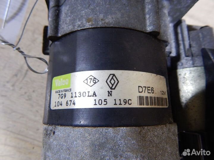 Стартер Renault Megane / Renault Scenic 1,6