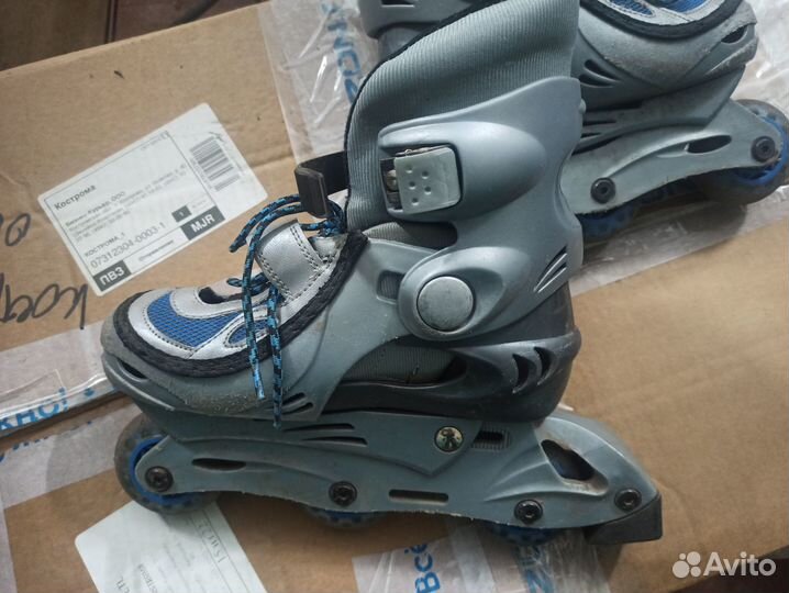 Роликовые коньки детские раздвижные