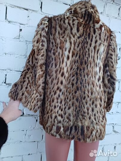 Шуба рысь/оцелот/бенгальский кот 48 50