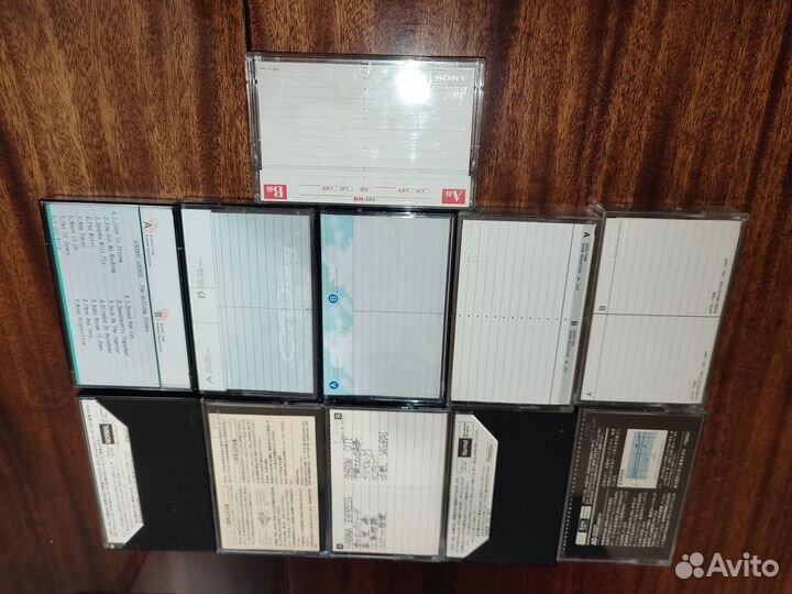 Аудиокассеты TDK, Sony 11шт 1 и 2 type