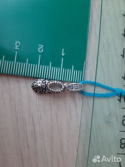 Подвеска серебряная 