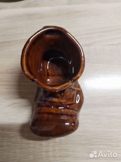 Статуэтка/Пепельница/ ваза башмак из СССР винтаж