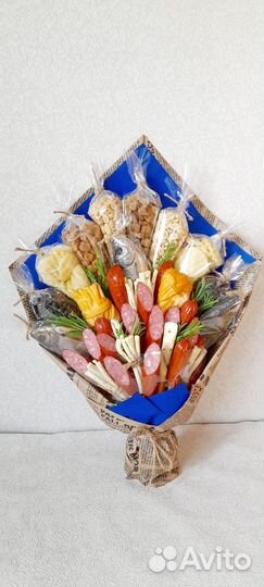 Вкусные съедобные букеты для мужчин, женщин, детей