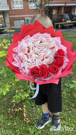 Букет из Raffaello,букет на 1сентября,подарок