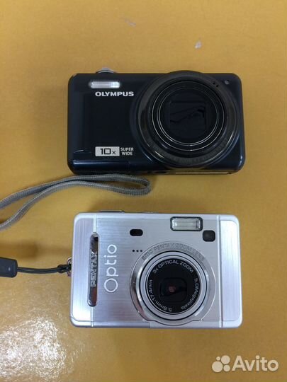 Фотоаппарат Olympus и Pentax