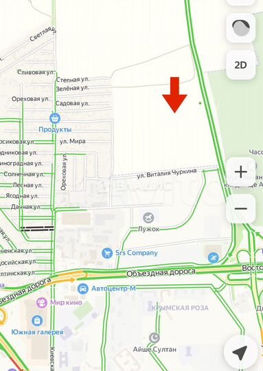 Участок 1,27 га (СНТ, ДНП)