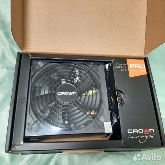 Блок питания 750 W новый Crown CM-PS750W PRO