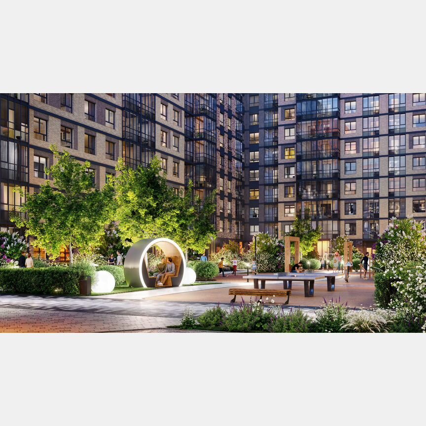 Квартира-студия, 25,4 м², 5/12 эт.