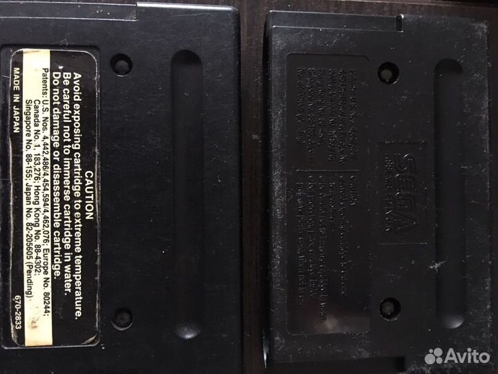 Картриджи sega