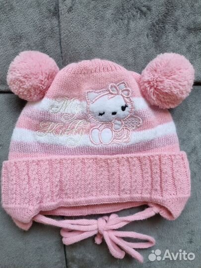 Шапка зимняя для девочки