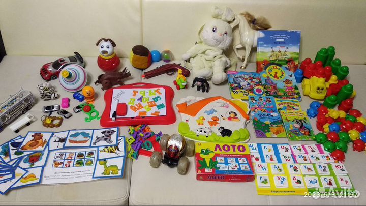 Развивающие игрушки в обмен на смесь