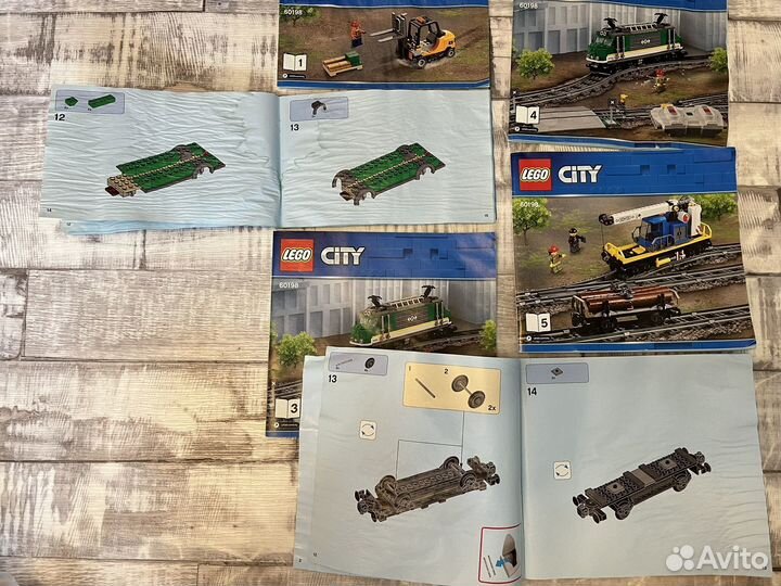 Lego City Trains 60198 «Товарный поезд»