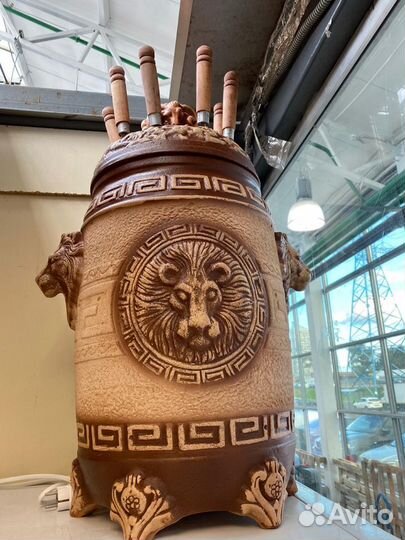 Электрический тандыр керамический мангал