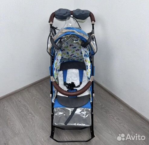 Детские санки коляска